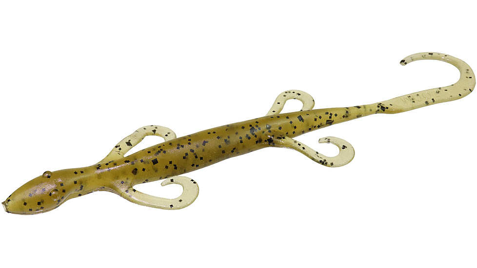Zoom Mag Lizard, 9 Pack, 8in, Amber Black, 033214X