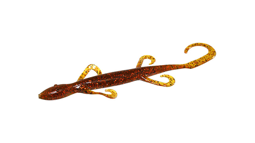Zoom Mag Lizard, 9 Pack, 8in, Cajun Craw, 033391X