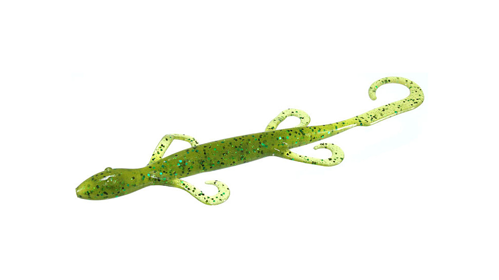 Zoom Mag Lizard, 9 Pack, 8in, Kudzu, 033102X