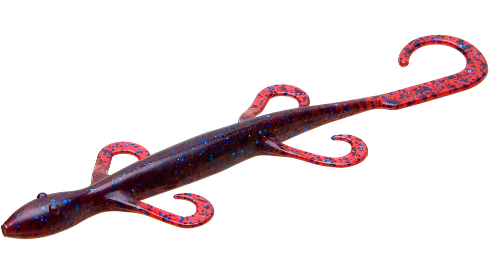 Zoom Mag Lizard, 9 Pack, 8in, Plum, 033004X