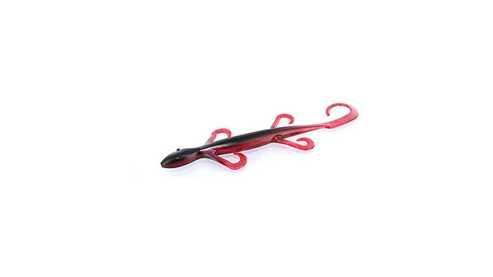 Zoom Mag Lizard, 9 Pack, 8in, Red Shad, 033029X