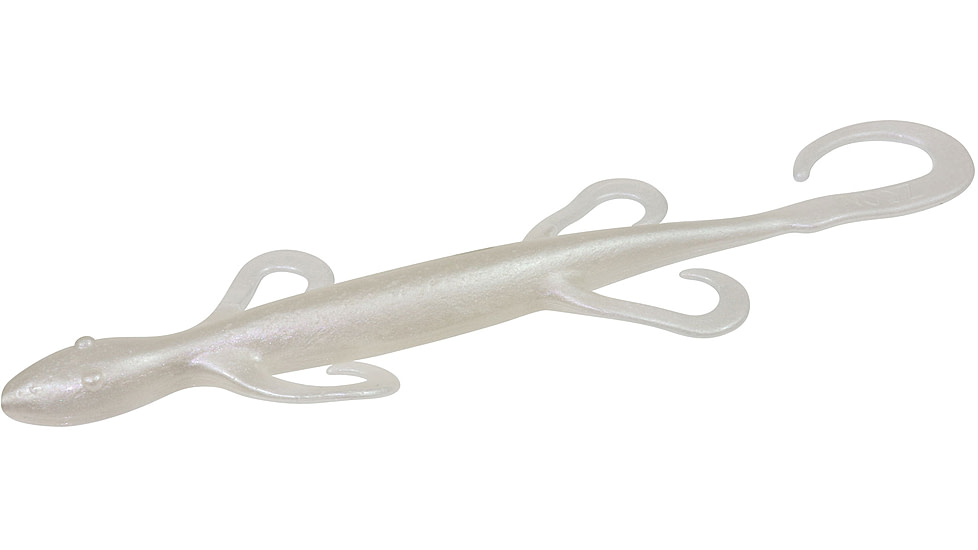 Zoom Mag Lizard, 9 Pack, 8in, White Pearl, 033045X