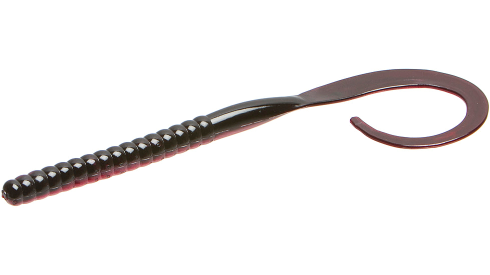 Zoom Mag Ol Monster Magnum Worm, 5 Pack, 12in, Red Shad, 118029