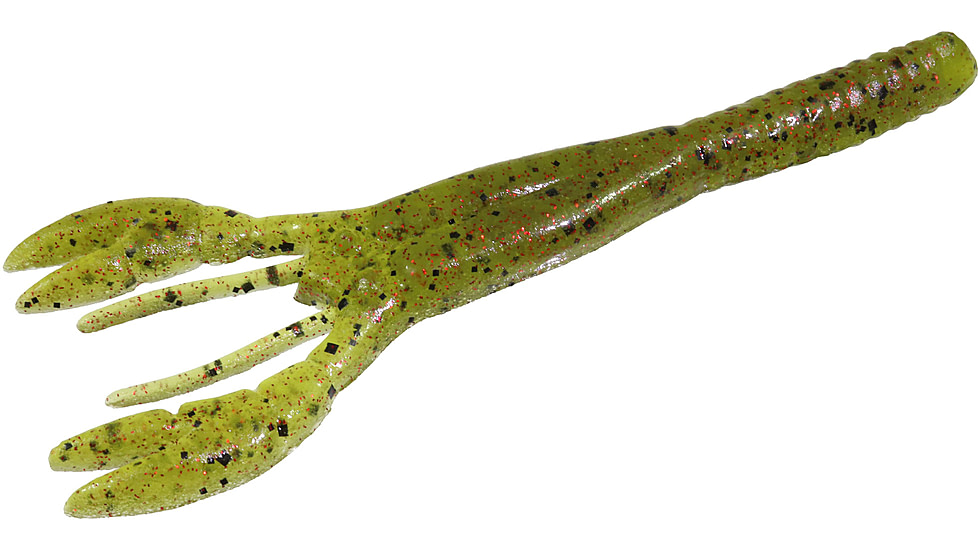 Zoom Mag Road Kill Craw Bait, 10 Pack, 7in, Watermelon Red, 040054X