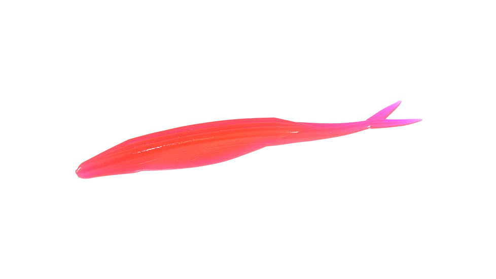 Zoom Mag Super Fluke Baitfish Imitator, 5 Pack, 7in, Merthiolate, 112042X