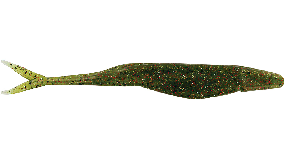 Zoom Mag Super Fluke Baitfish Imitator, 5 Pack, 7in, Watermelon Red Magic, 112304X