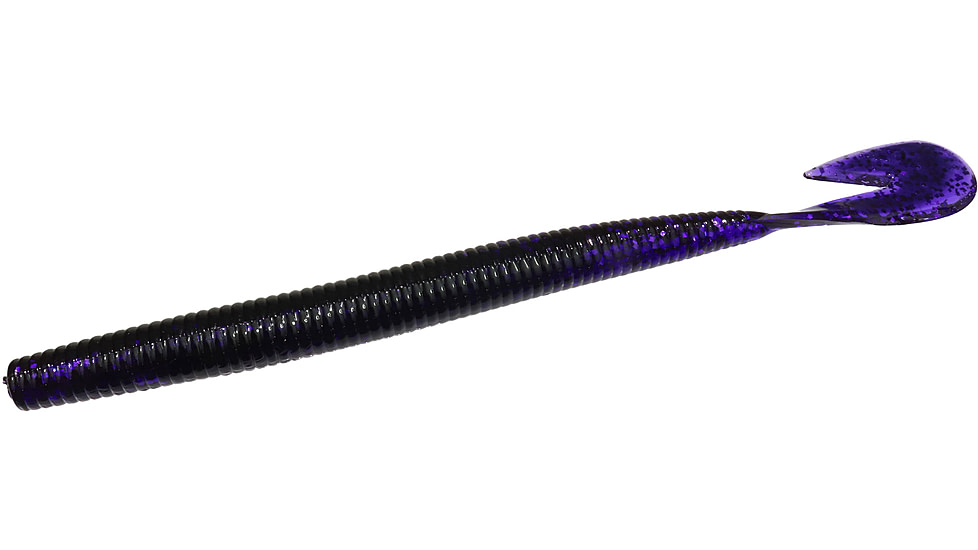 Zoom Mag U-V Speed Worm, 8 Pack, 7in, Black Light, 113369X