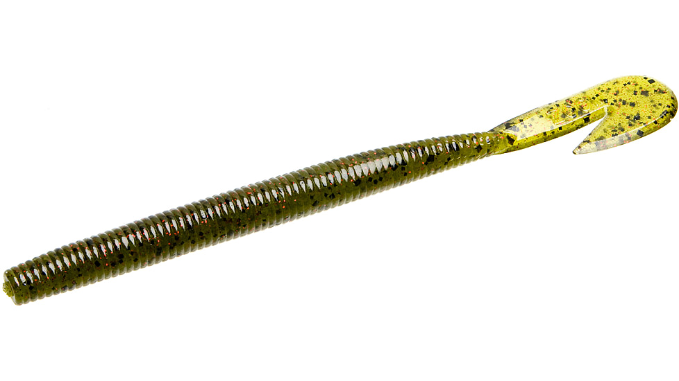 Zoom Mag U-V Speed Worm, 8 Pack, 7in, Watermelon Red, 113054