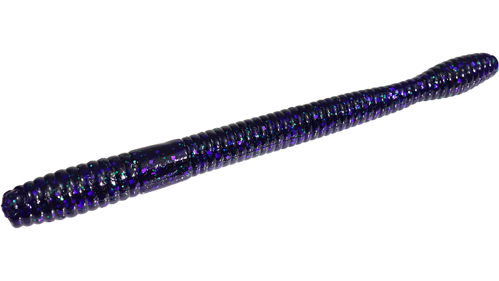 Zoom Magnum Finesse Worm, 10 Pack, 5in, Candy Bug, 114243X