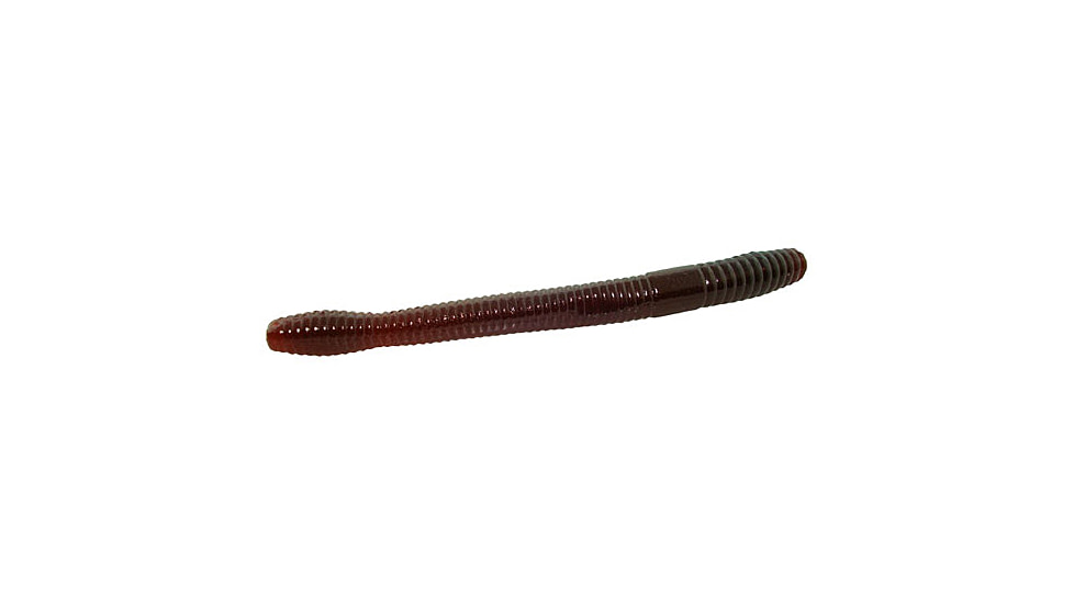 Zoom Magnum Finesse Worm, 10 Pack, 5in, Scuppernong, 114096X