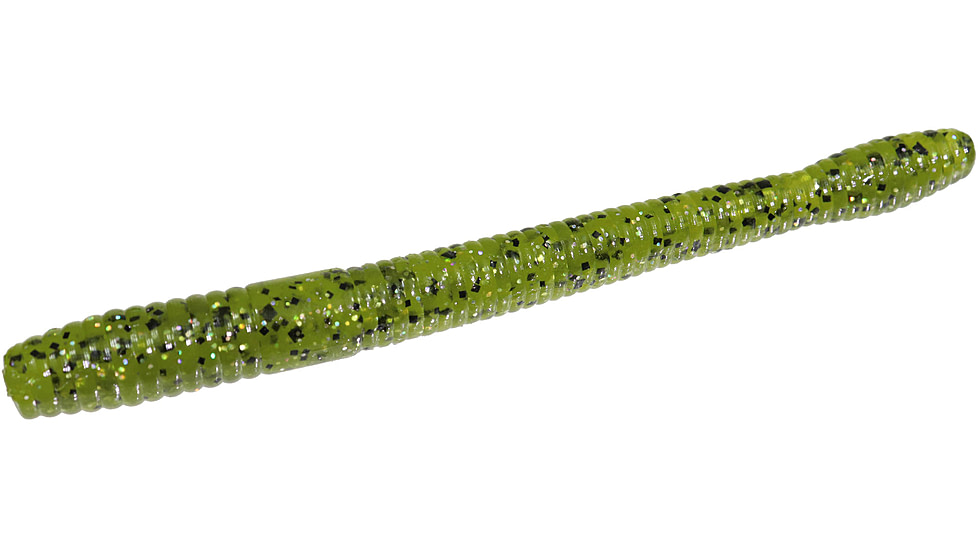 Zoom Magnum Finesse Worm, 10 Pack, 5in, Watermelon Magic, 114283X