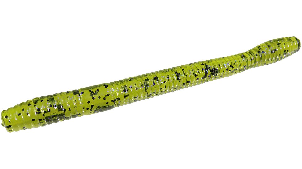 Zoom Magnum Finesse Worm, 10 Pack, 5in, Watermelon Violet, 114341X
