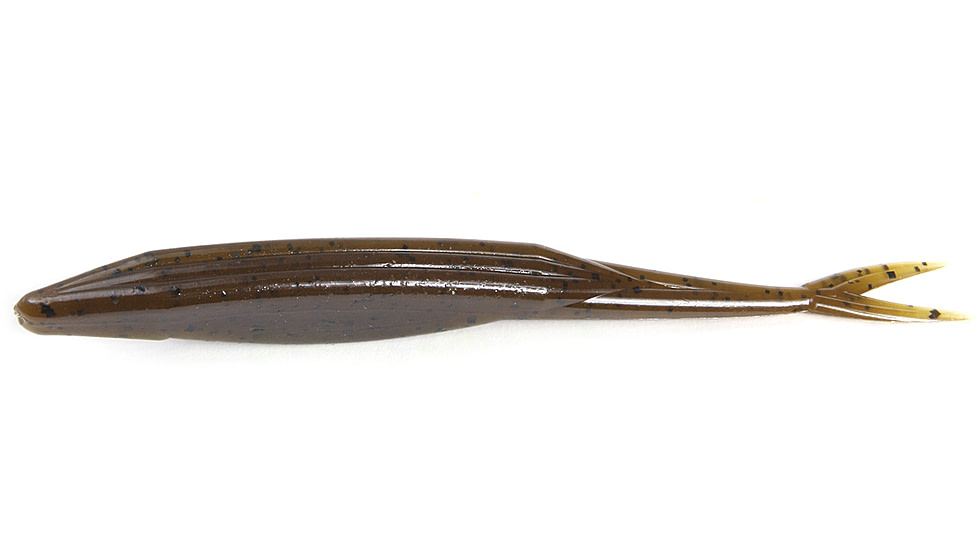 Zoom Magnum Super Fluke Fluke, 5, 7in, Green Pumpkin, 112025-SP