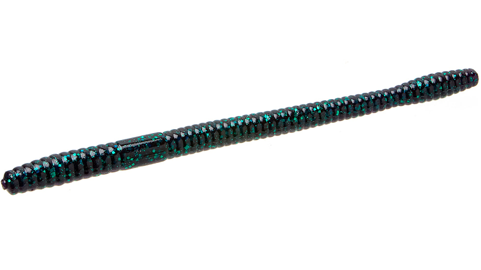 Zoom Magnum Trick Worm, 8 Pack, 7in, Junebug, 115005