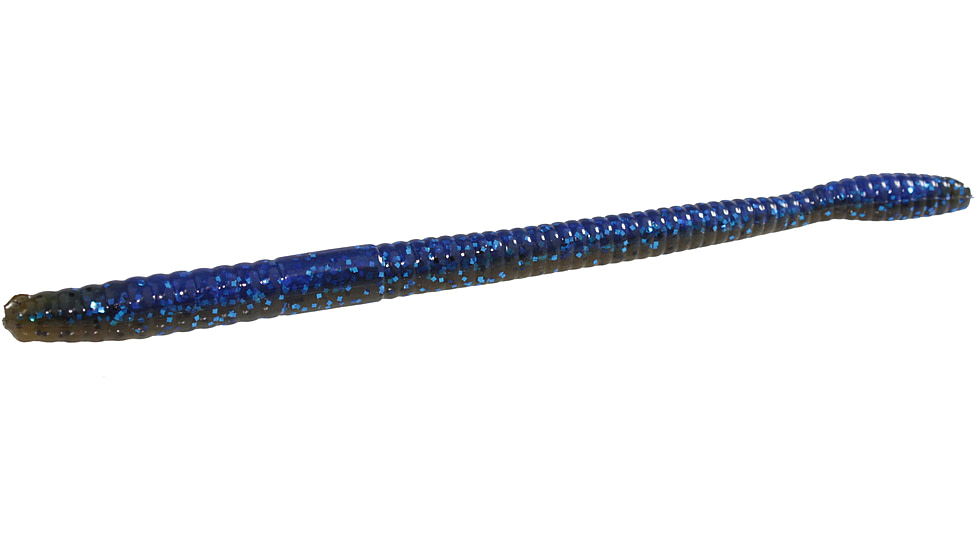 Zoom Magnum Trick Worm, 8 Pack, 7in, Okeechobee Craw, 115251X