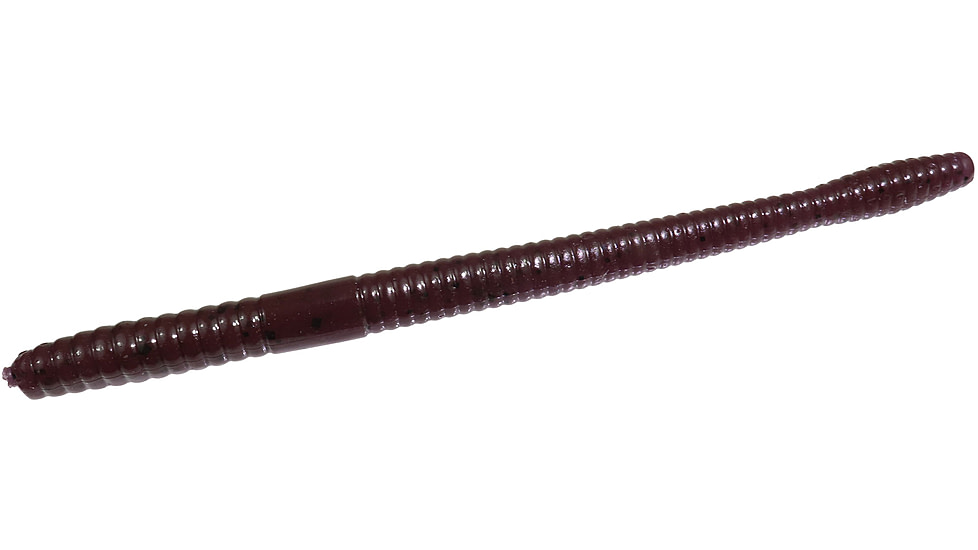 Zoom Magnum Trick Worm, 8 Pack, 7in, Purple Pumpkin, 115432X