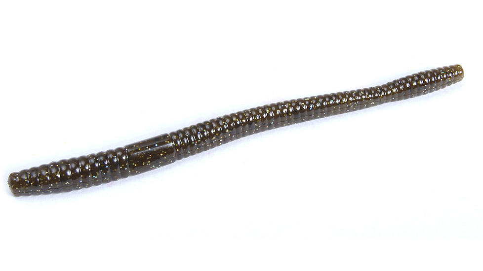 Zoom Magnum Trick Worm, 8, 7in, Green Pumpkin, 115284-SP