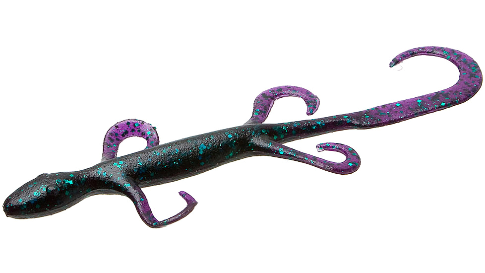 Zoom Mini Lizard, 15 Pack, 4in, Junebug, 5005