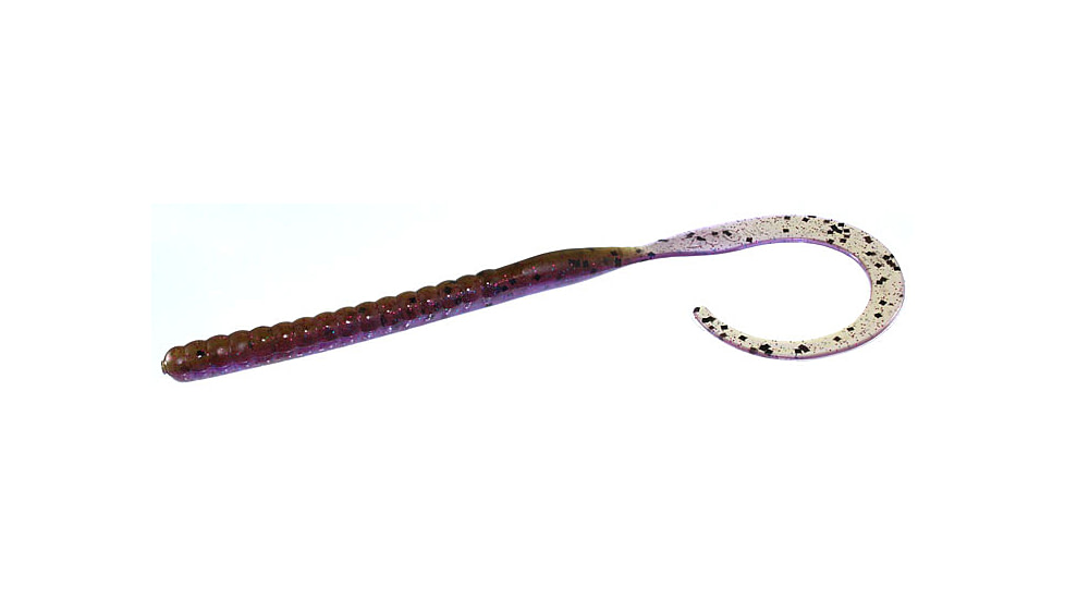 Zoom Ole Monster Magnum Worm, 9 Pack, 10.5in, Huckleberry, 026407X