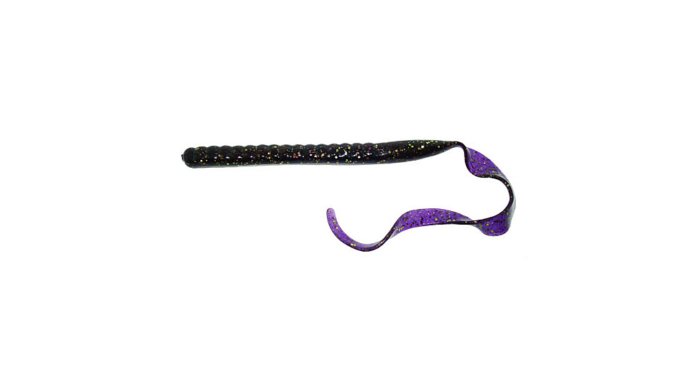 Zoom Ole Monster Magnum Worm, 9 Pack, 10.5in, Muscadine, 026217X