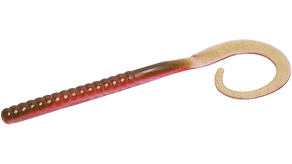 Zoom Ole Monster Magnum Worm, 9 Pack, 10.5in, Raspberry Shad, 026365X