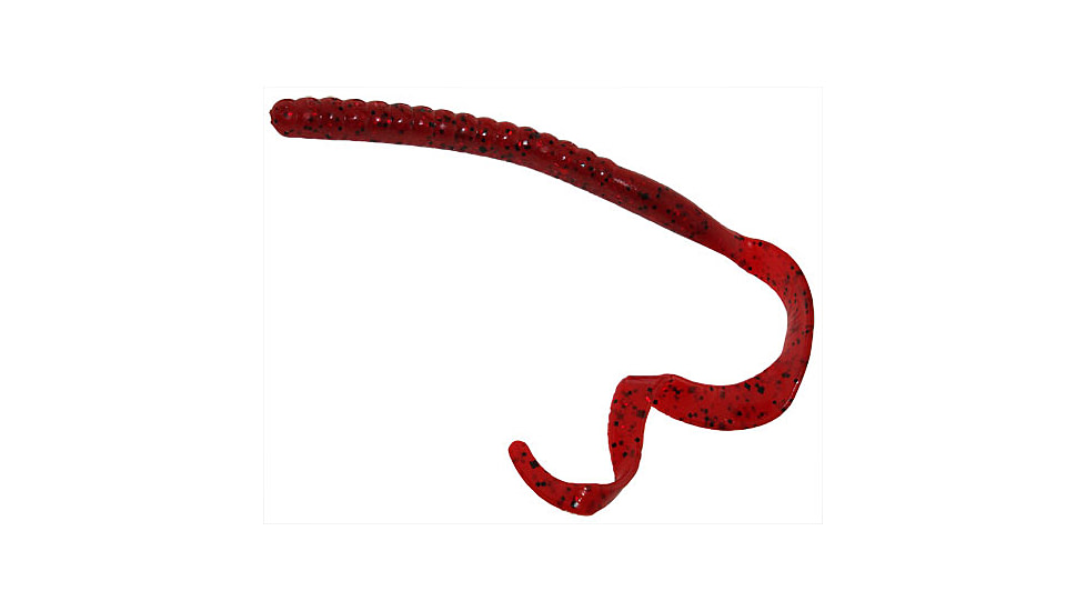 Zoom Ole Monster Magnum Worm, 9 Pack, 10.5in, Ruby Red, 026134X
