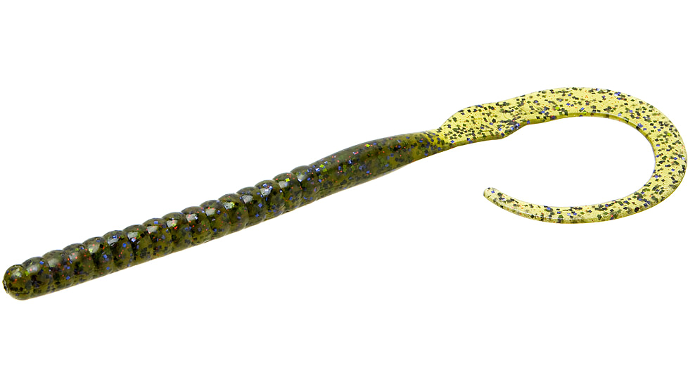 Zoom Ole Monster Magnum Worm, 9 Pack, 10.5in, Watermelon Candy Red, 26281