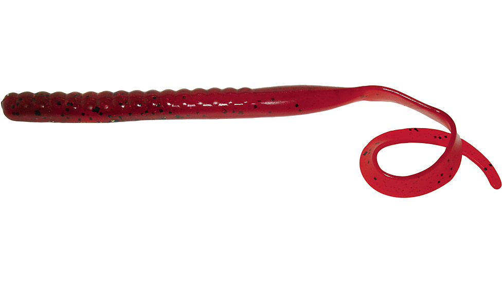 Zoom Ole Monster Magnum Worm, 9 Pack, 10.5in, Watermelon Red Tomato, 026250X