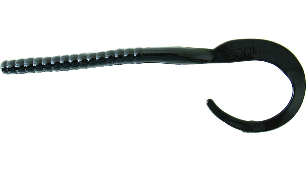 Zoom Olft Monster Worm, 9, 0.5in, Black, 026038-SP