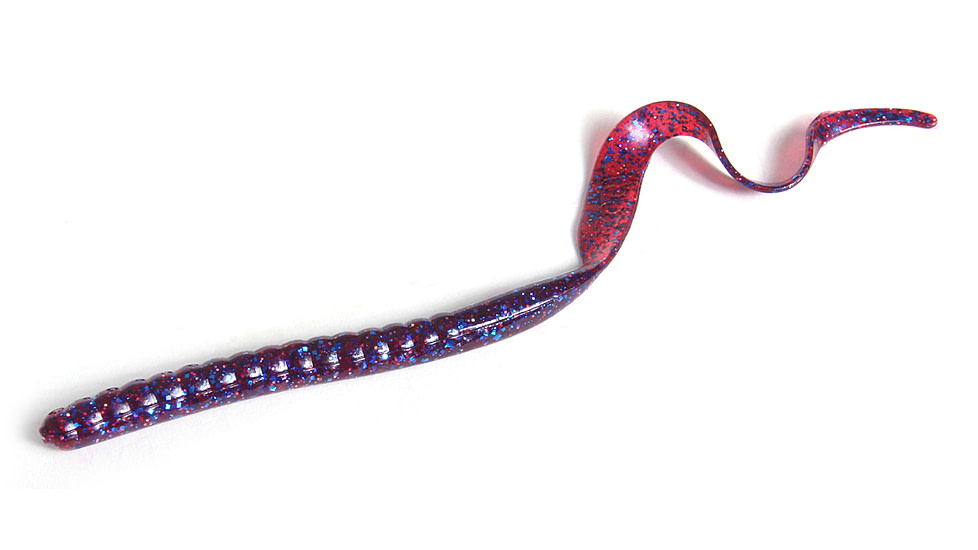 Zoom Olft Monster Worm, 9, 0.5in, Plum Crazy, 026285-SP