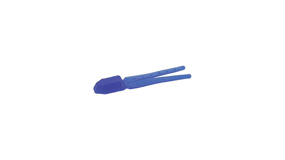 Zoom Skinny Chunk Bait, 20 Pack, 2.75in, Flippin Blue, 044066X