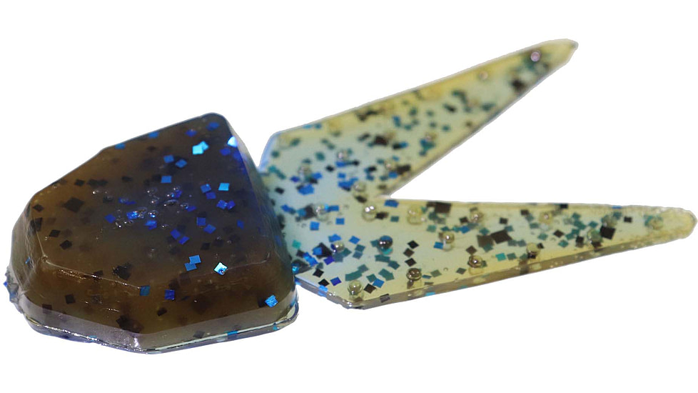Zoom Small Chunk Jig Trailer, 5 Pack, 2.5in, Okeechobee Craw, 027251X