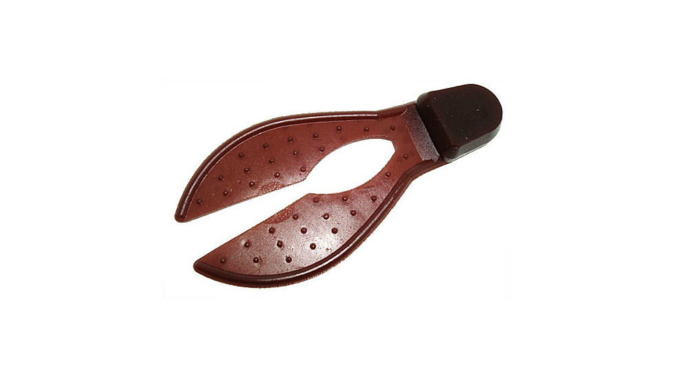 Zoom Super Chunk Jig Trailer, 5 Pack, 3.5in, Brown, 037117X