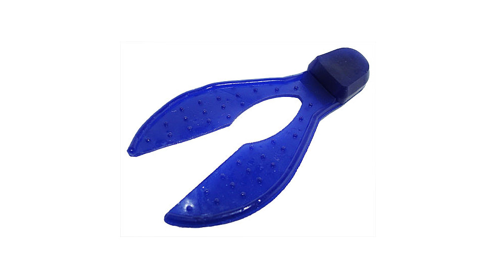 Zoom Super Chunk Jig Trailer, 5 Pack, 3.5in, Flippin Purple, 037101X