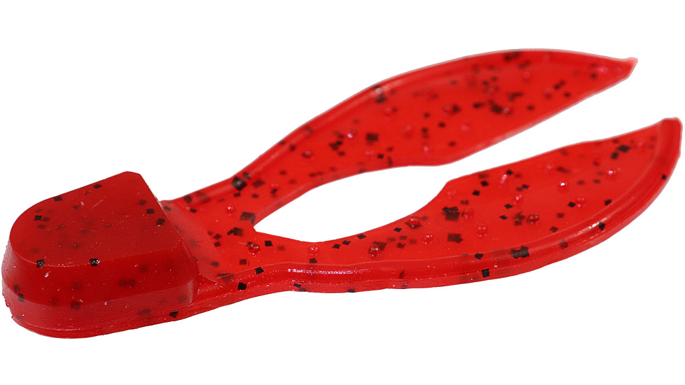 Zoom Super Chunk Jig Trailer, 5 Pack, 3.5in, Tomato Seed, 037084X