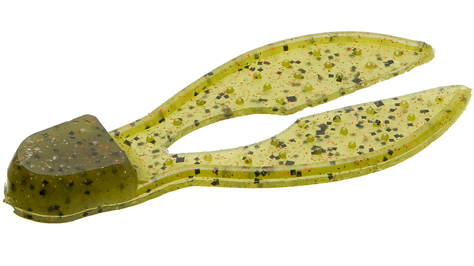 Zoom Super Chunk Jig Trailer, 5 Pack, 3.5in, Watermelon Red, 037054X