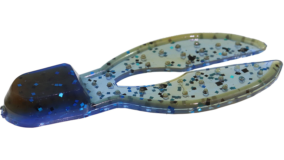 Zoom Super Chunk Jr Jig Trailer, 6 Pack, 2in, Okeechobee Craw, 041251X