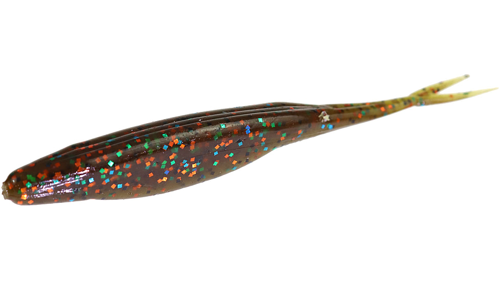 Zoom Super Fluke Baitfish Imitator, 10 Pack, 5.25in, Bull Bream, 023435X