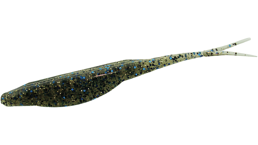 Zoom Super Fluke Baitfish Imitator, 10 Pack, 5.25in, Japanese Bluegill, 023223X