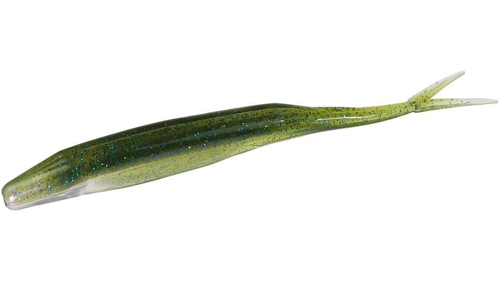 Zoom Super Fluke Baitfish Imitator, 10 Pack, 5.25in, Smallmouth Magic, 023437X