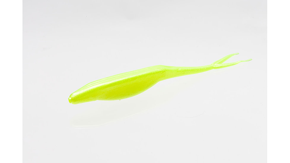Zoom Super Fluke Fluke, 10, 5.25in, Chartreuse Pearl, 23046