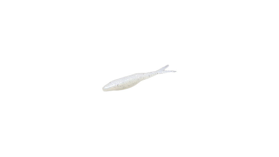 Zoom Super Fluke Jr Baitfish Imitator, 10 Pack, 4in, Blue Pearl Silver Glit, 056325X