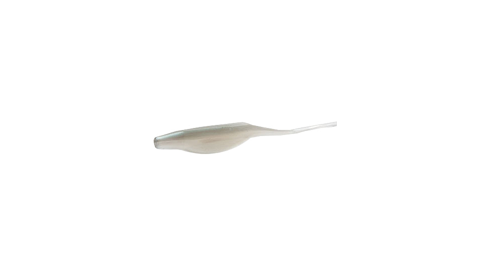 Zoom Super Fluke Jr Baitfish Imitator, 10 Pack, 4in, Green Albino, 056238X