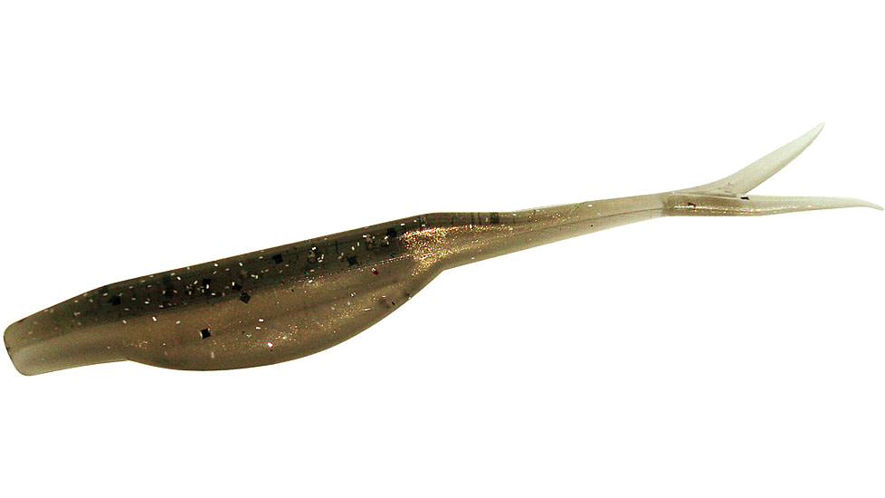 Zoom Super Fluke Jr Baitfish Imitator, 10 Pack, 4in, Lightning Shad, 056282X