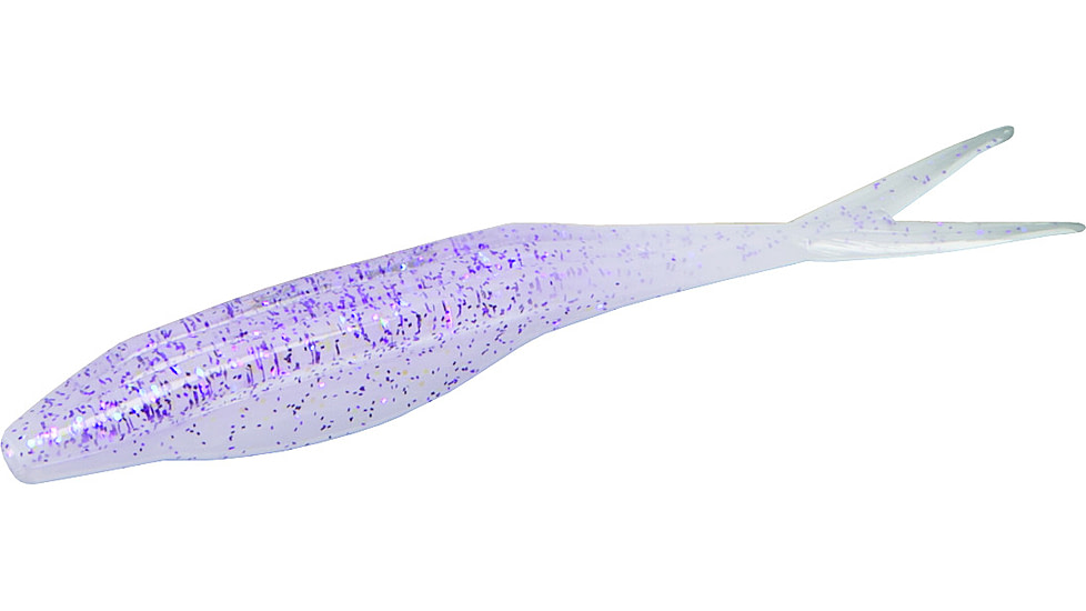 Zoom  Super Fluke Jr Fluke, 10, 4in, Lavender Shad, 056364-SP