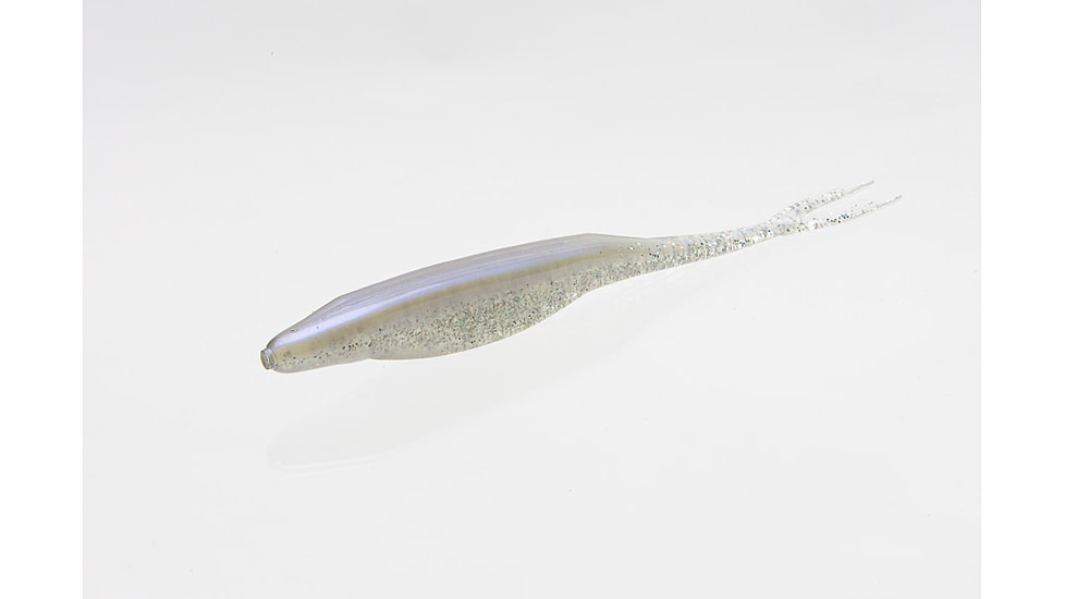 Zoom Super Fluke Fluke, 10, 5.25in, Rainbow Shad, 23194