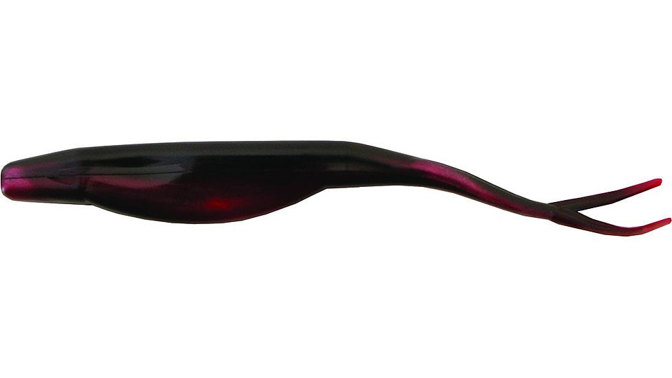 Zoom Super Fluke Fluke, 10, 5.25in, Red Shad, 023029-SP