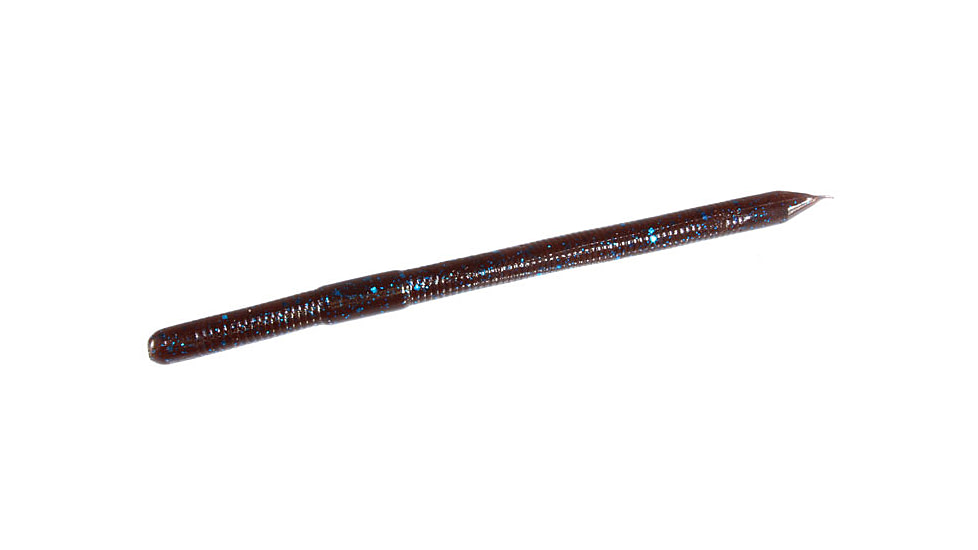 Zoom Swamp Crawler Finesse Worm, 5 Pack, 5.5in, Cinnamon Blue 2, 016335X