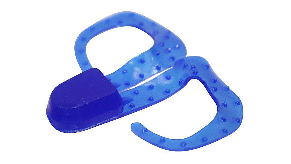 Zoom Swimmin Chunk Jig Trailer, 10 Pack, 3in, Flippin Blue, 043066X