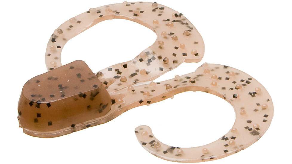 Zoom Swimmin Chunk Jig Trailer, 10 Pack, 3in, Pumpkin, 043013X